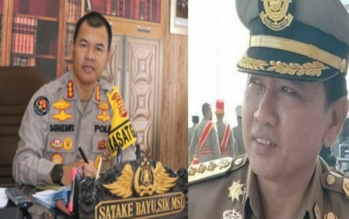 DIPROSES: Direktur Reserse Kriminal Umum Polda Bali Kombespol Surawan, melalui Kepala Bidang Hubungan Masyarakat (Kabid Humas) Polda Bali Kombespol Stefanus Satake Bayu Stianto, menerangkan perkara reklamasi pantai Melasti.