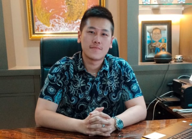 PASTI ADA: Richie Bumi, Managing Director Grand Bumi Mas. (RADAR BALI PHOTO) 