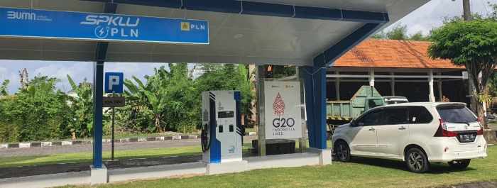 Ilustrasi kendaraan listrik.