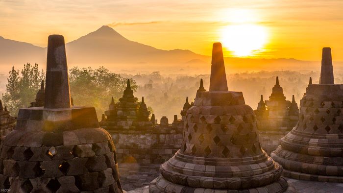 PESONA PAGI: Suasana keindahan Borobudur Sunrise yang saat ini jadi destinasi favorit.