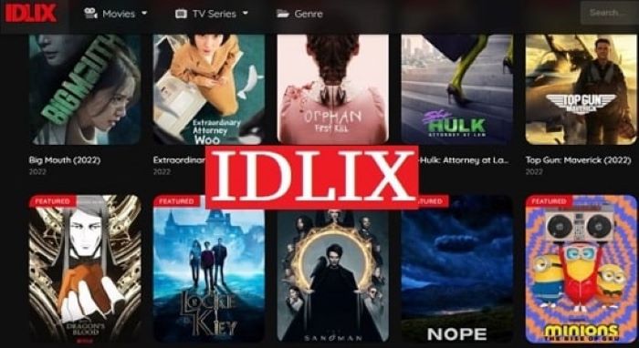 ALTERNATIF: Ilustrasi baner alternatif nonton gratis secara streaming via aplikasi Idlix.