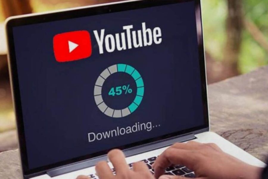 CARA BARU: Laman YouTube dalam halaman komputer untuk link download video.