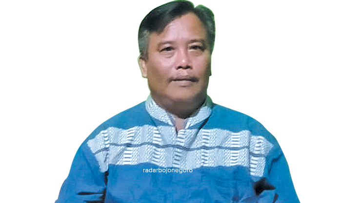 Heru Purnomo, Kades Wedi Kecamatan Kapas (ISTIMEWA FOR RDR.BJN)