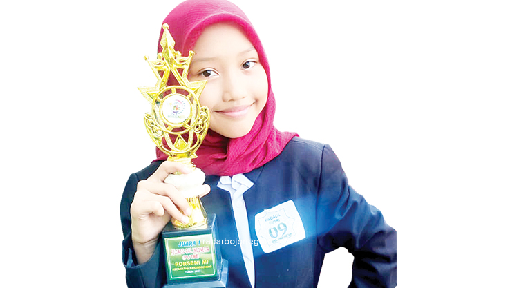 Kayla Azkiya Ar Royyani (ISTIMEWA FOR RDR.LMG)