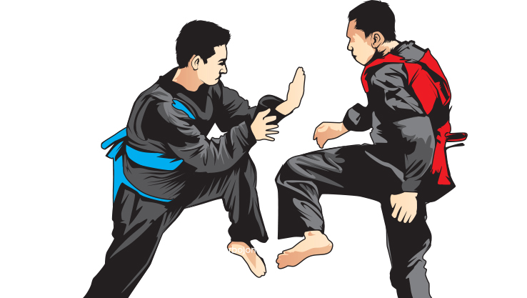 Ilustrasi Karateka (Ainur Ochiem/RDR.BJN)