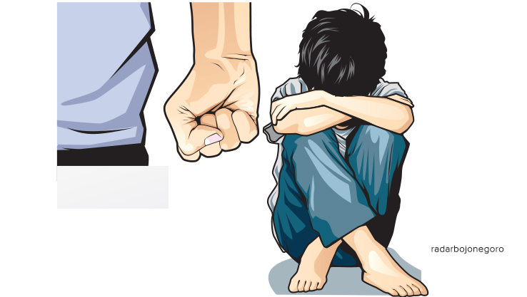 Ilustrasi Aniaya Anak (Ainur Ochiem/R.Bjn)
