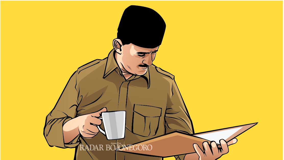 ILustrasi Kades PAW (Ainur Ochiem/R.Bjn)