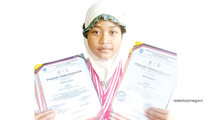 Qonita Zalfa (ISTIMEWA FOR RDR.LMG)