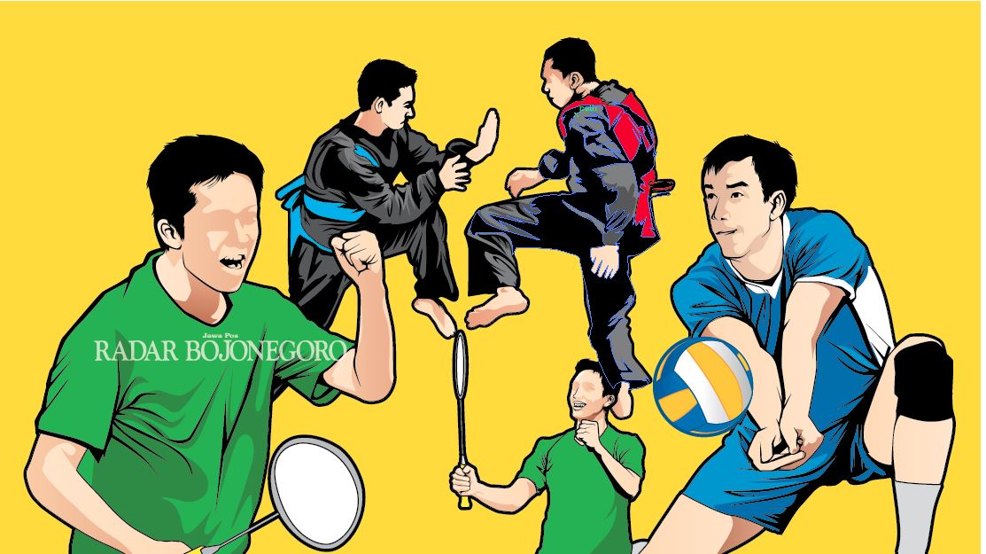 Ilustrasi Olahraga (Ainur Ochiem/R.Bjn)