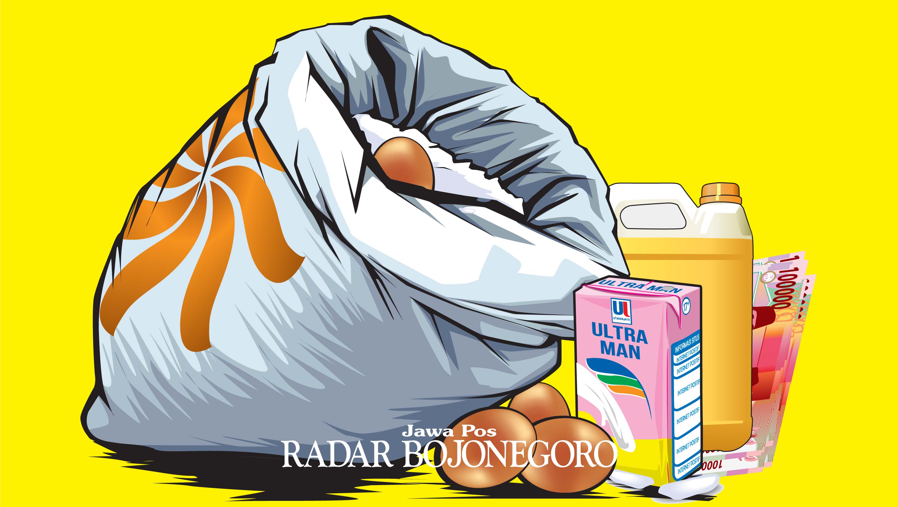 Ilustrasi BPNT (Ainur Ochiem/R.Bjn)