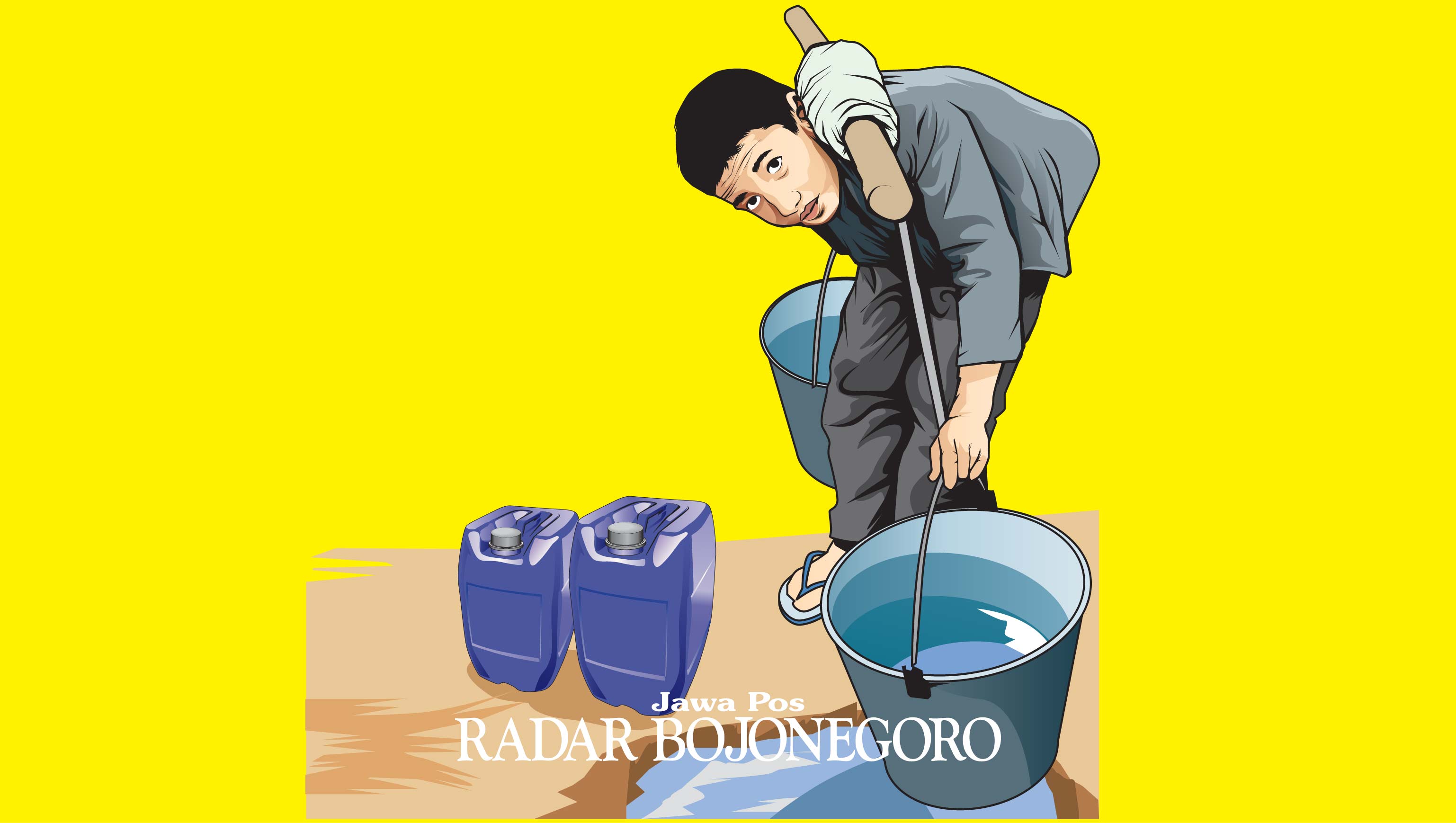Ilustrasi Kekeringan (Ainur Ochiem/R.Bjn)