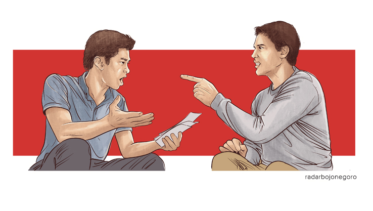 Ilustrasi lembar budaya (Ainur Ochiem/RDR.BJN)