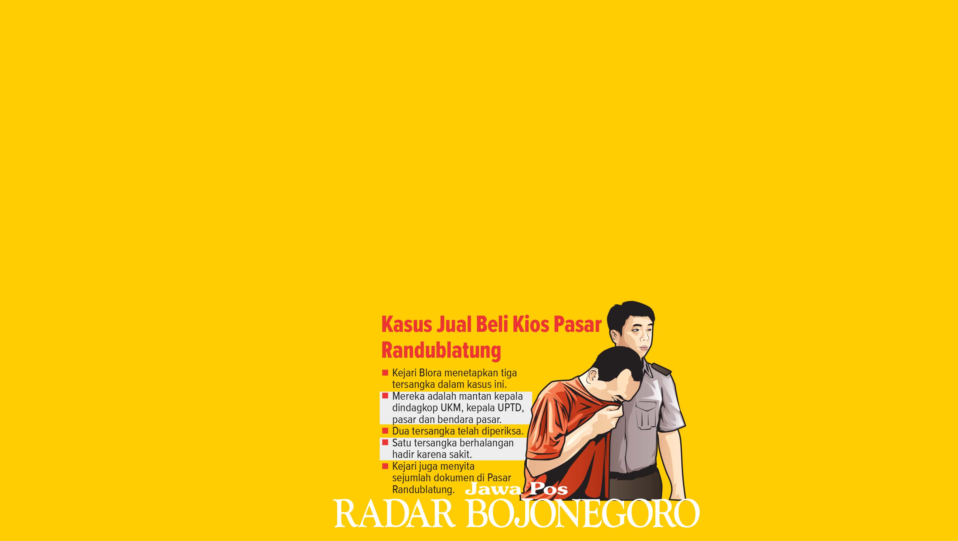 Ilustrasi Jual Beli Pasar Randublatung (Ainur Ochiem/R.Bjn)