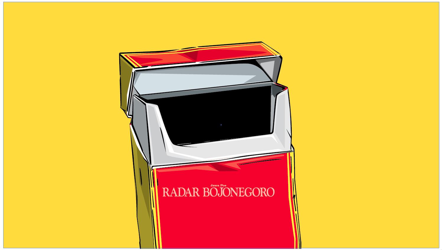 Ilustrasi Rokok Ilegal (Ainur Ochiem/R.Bjn)