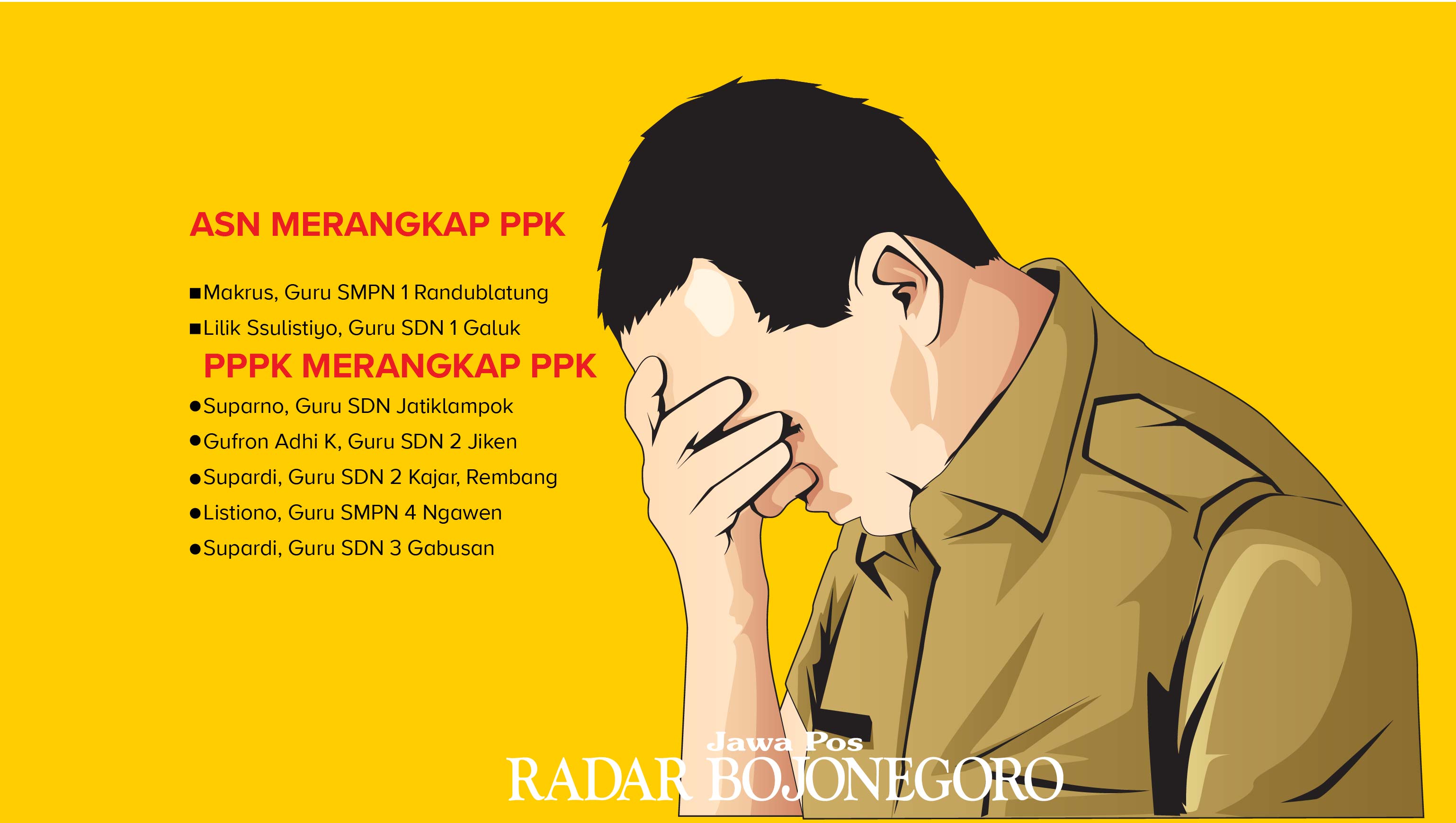 Ilustrasi Rangkap Jabatan (Ainur Ochiem/R.Bjn)