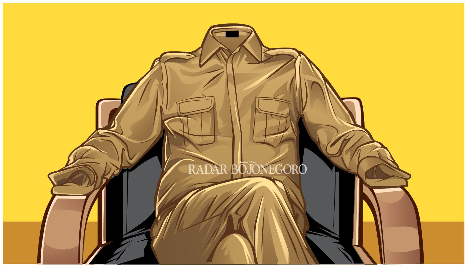 Ilustrasi Kades Kosong (Ainur Ochiem/R.Bjn)