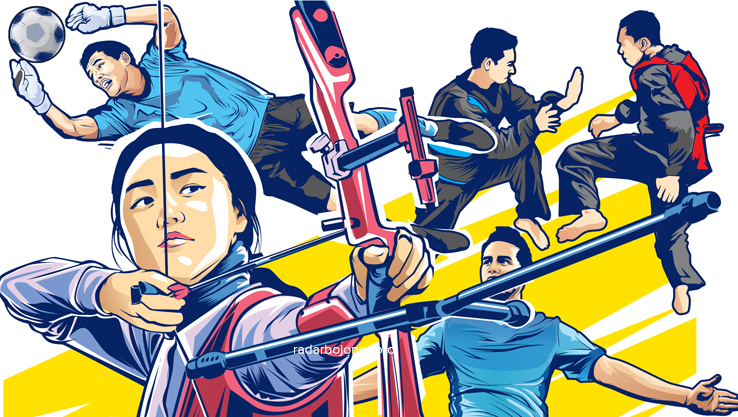 Ilustrasi Cabor Porprov (AINUR OCHIEM/RDR.BJN)