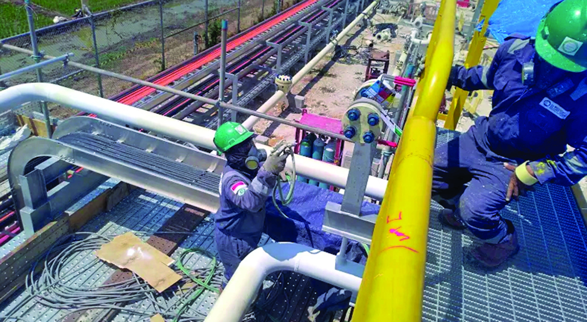 PENGHASIL MINYAK: Lokasi lapangan minyak Kedung Keris di Desa Sukoharjo, Kecamatan Kalitidu INI belum ditetapkan sebagai desa penghasil migas. (Fathur For RDR.BJN)