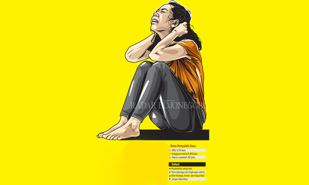 ilustrasi stres :(AINUR OCHIEM/RDR.BJN)