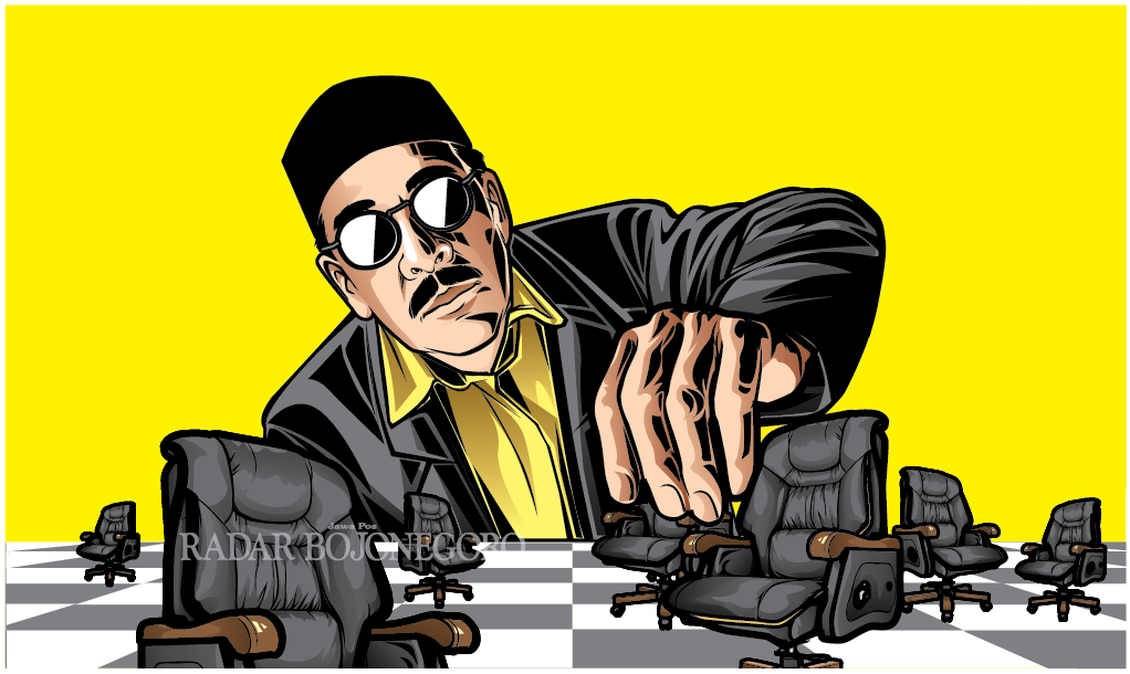 Ilustrasi Kades Nyaleg (Ainur Ochiem/R.Bjn)