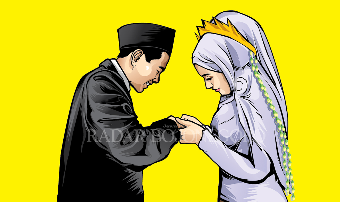 Ilustrasi nikah muda (AINUR OCHIEM/RDR.BJN)