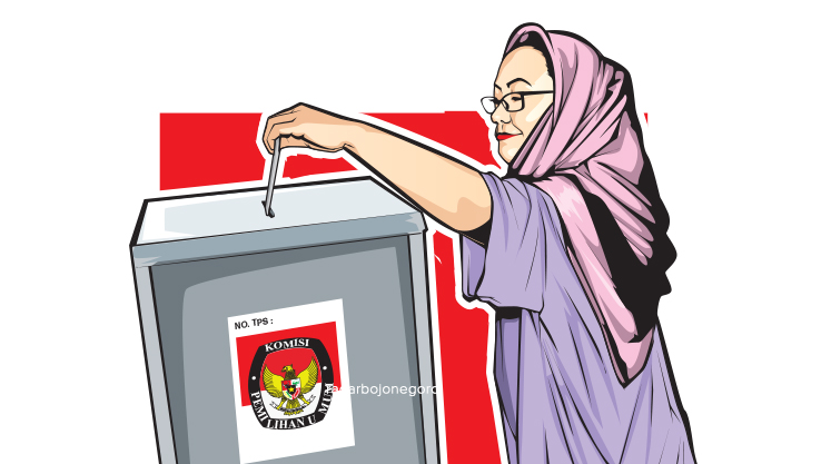 Ilustrasi Suara Pemilu Legislatif (Ainur Ochiem/rdr.bjn)