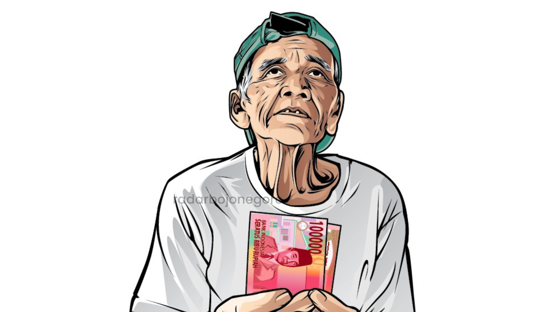 Ilustrasi kemiskinan dan bansos. (AINUR OCHIEM/RDR.BJN)