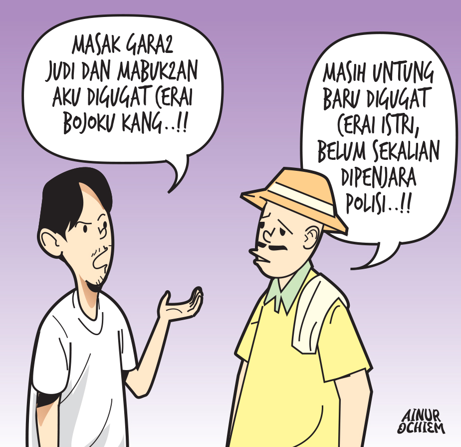 Ilustrasi Gugatan Cerai (AINUR OCHIEM/RADAR BOJONEGORO)