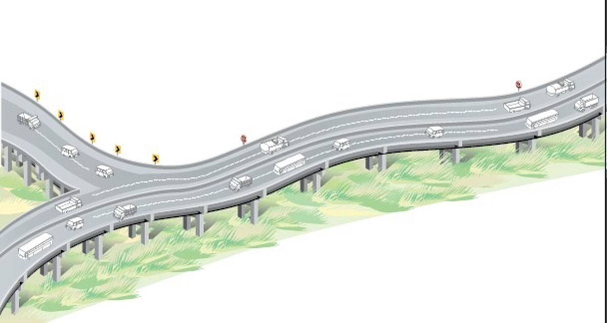 Ilustrasi jalan ( AINUR OCHIEM/RADAR BOJONEGORO)