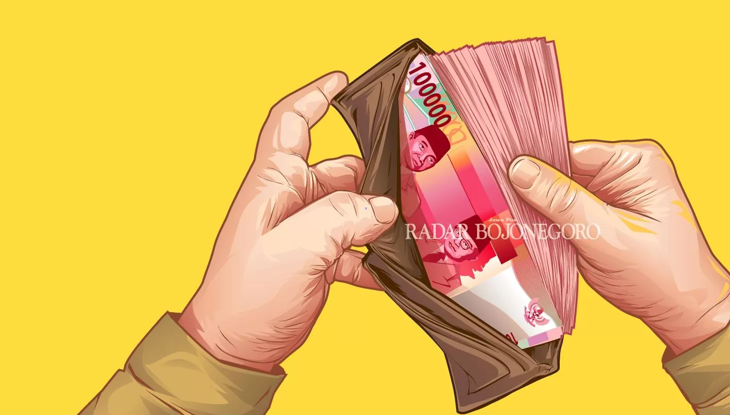 Ilustrasi Dana (AINUR OCHIEM/RDR.BJN)