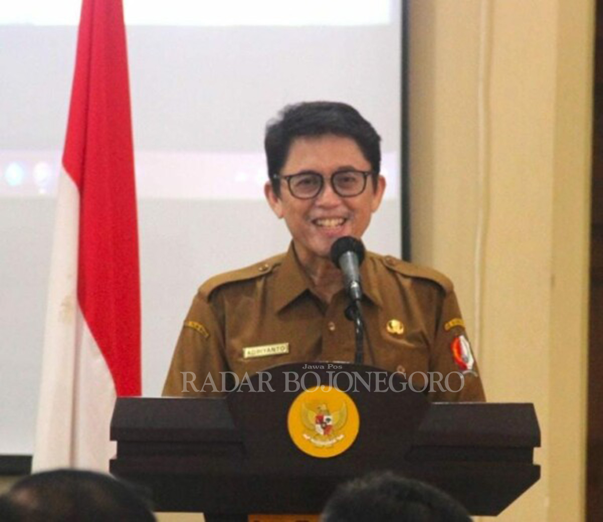 Pj Bupati Bojonegoro Adriyanto (DEWI SAFITRI/RADAR BOJONEGORO)