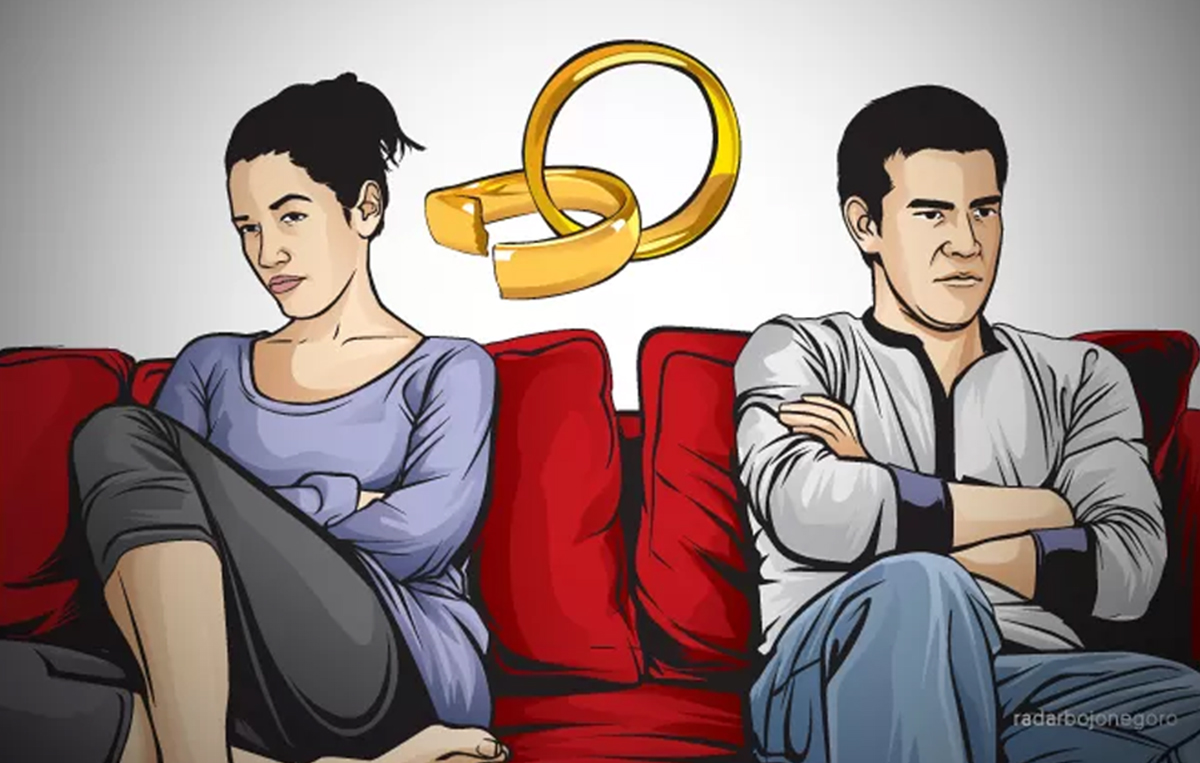 ilustrasi Perceraian  (AINUR OCHIEM/RADAR BOJONEGORO)