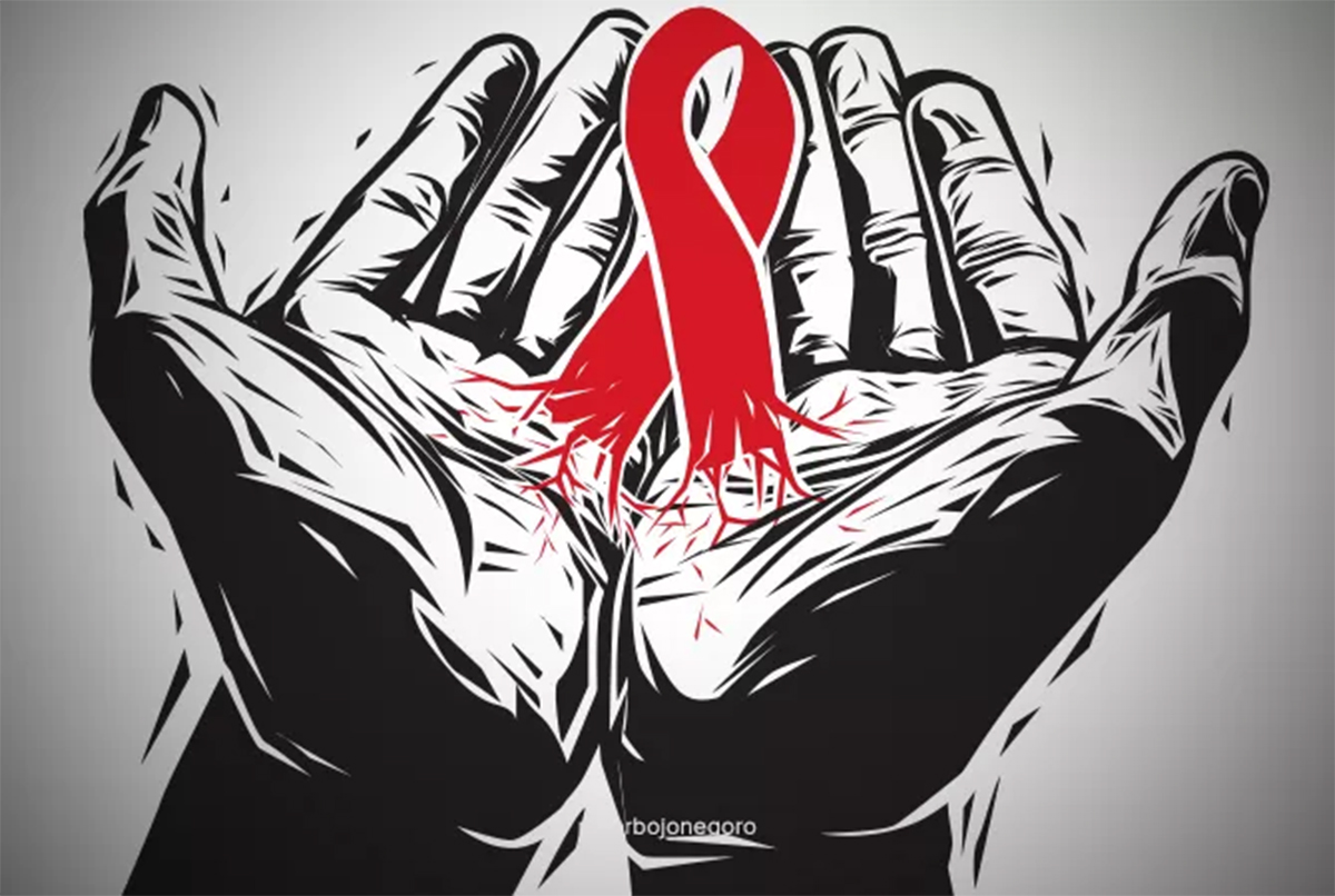 Ilustrasi HIV (AINUR OCHEIM/RADAR BOJONEGORO)