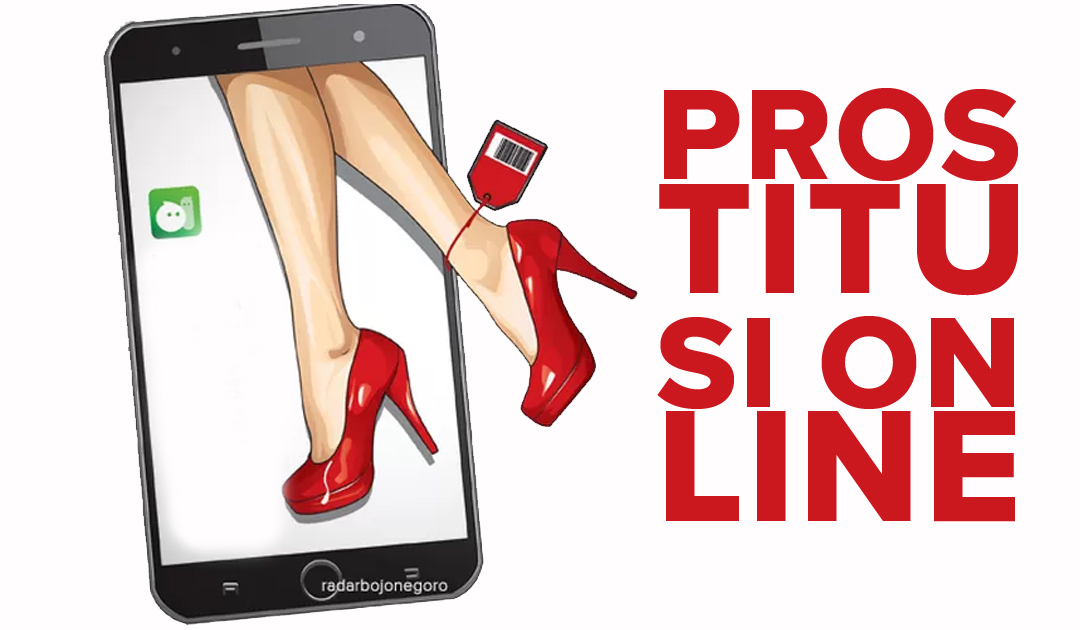 Ilustrasi prostitusi online.