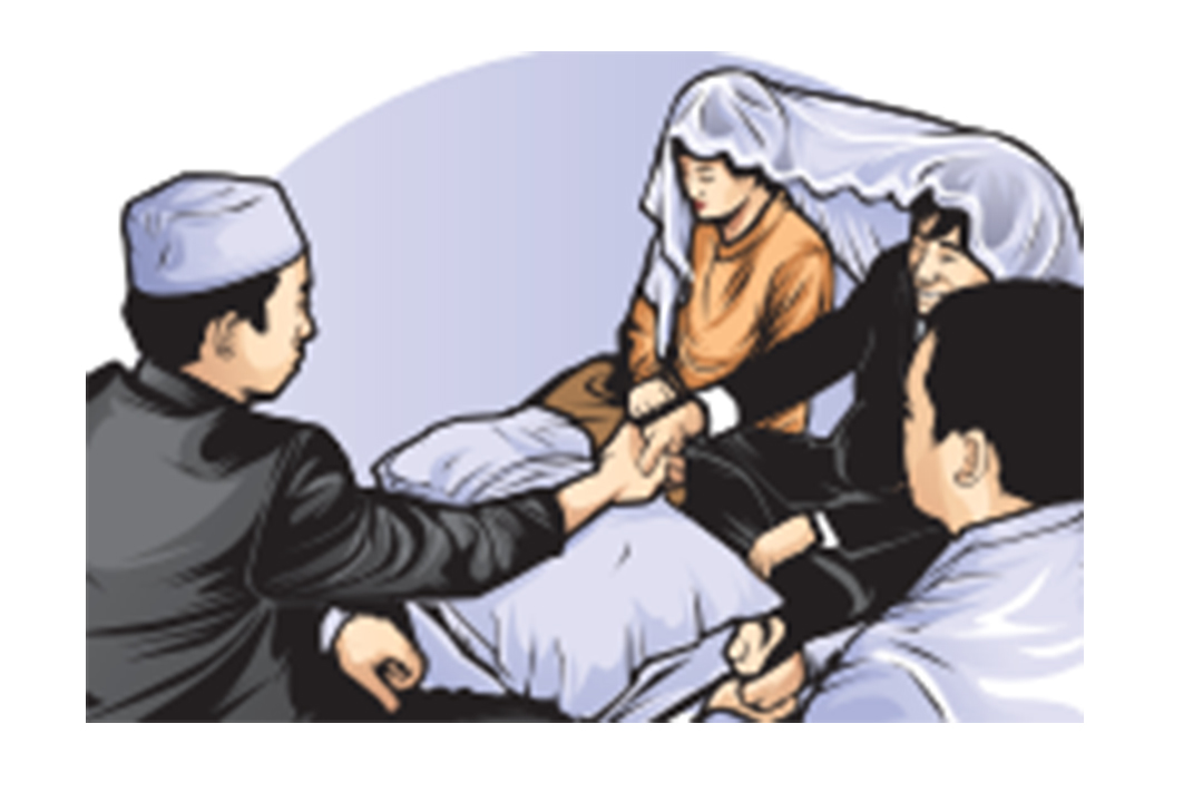 Ilustrasi Pernikahan di malam sanga. (AINUR OCHIEM/RADAR BOJONEGORO)