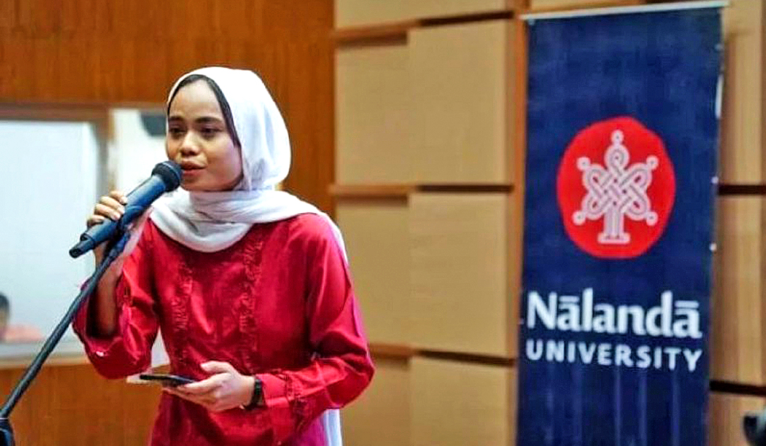 INSPIRATIF: Sosok Welda Sanavero menginspirasi atas karya-karya sastra yang telah ia rilis.