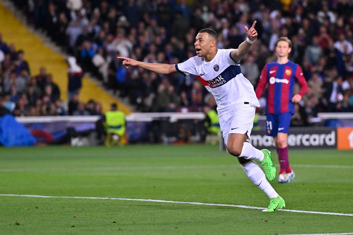 Brace Kylian Mbappe antar PSG menuju semifinal UEFA Champions League (Foto: Dok. PSG)