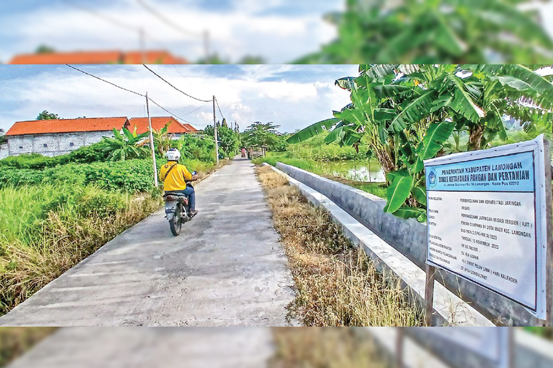 BERTAHAP: Tahun ini terdapat perbaikan 49 jalan usaha tani (JUT) yang bakal direalisasikan.