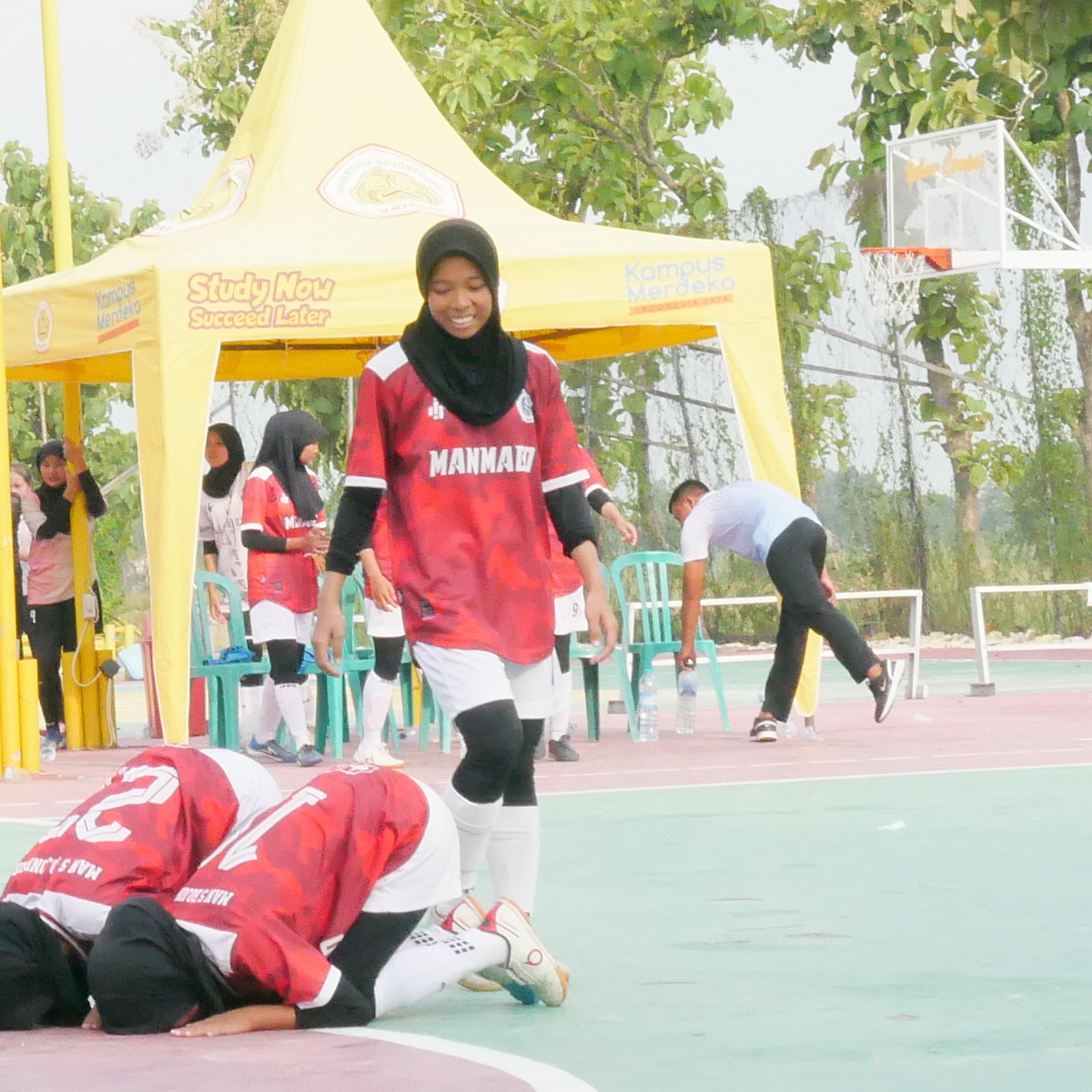 Salah satu penerima program Kartu Potensi Olahraga Bojonegoro (KPOB).