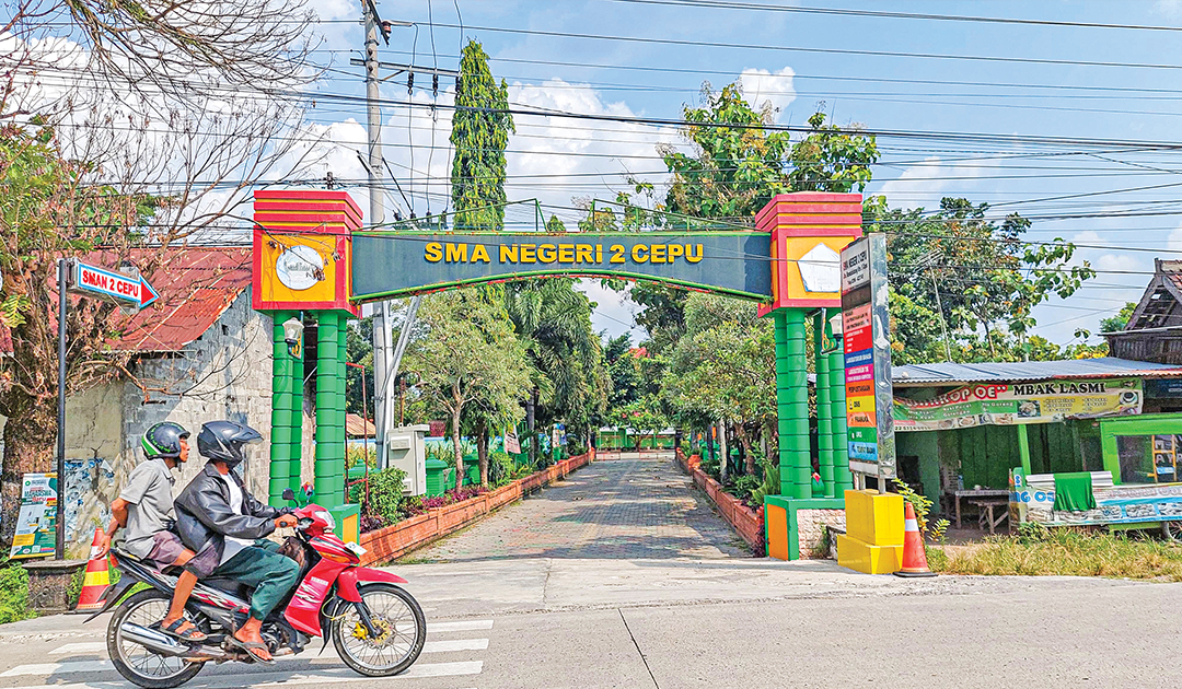 PUNGLI: Dugaan pungli di SMAN 2 Cepu.