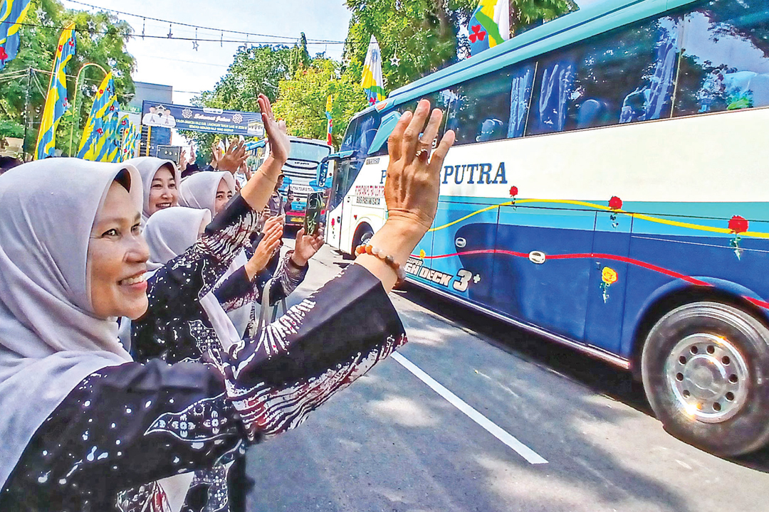 DIMINTA JAGA ENERGI: CJH berusia di atas 60 tahun dan masuk dalam kategori risti diminta untuk memperhatikan kondisi tubuh selama beribadah di Tanah Suci.