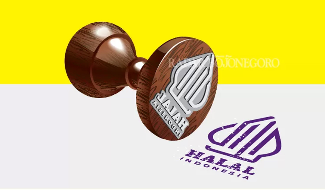 Ilustrasi Cap Produk Halal