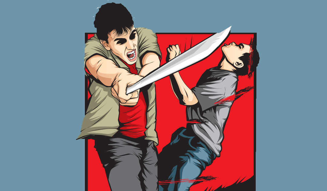 Ilustrasi pembunuhan.