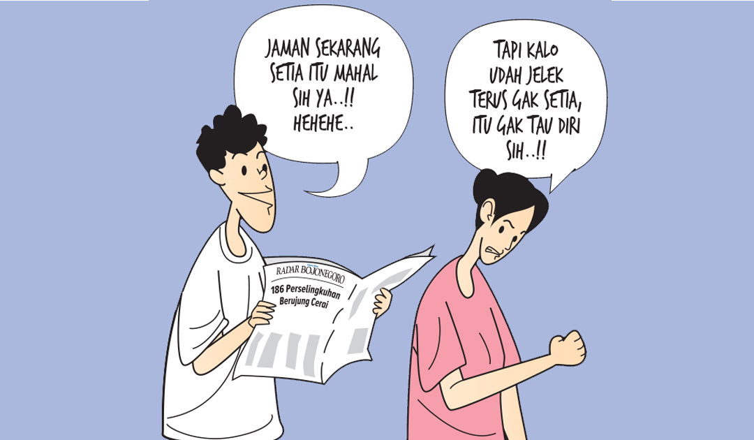 Ilustrasi perceraian.