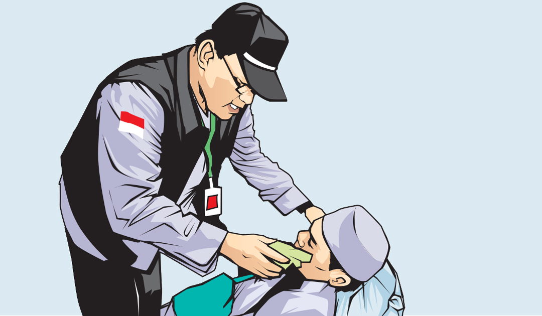 Ilustrasi jemaah haji.