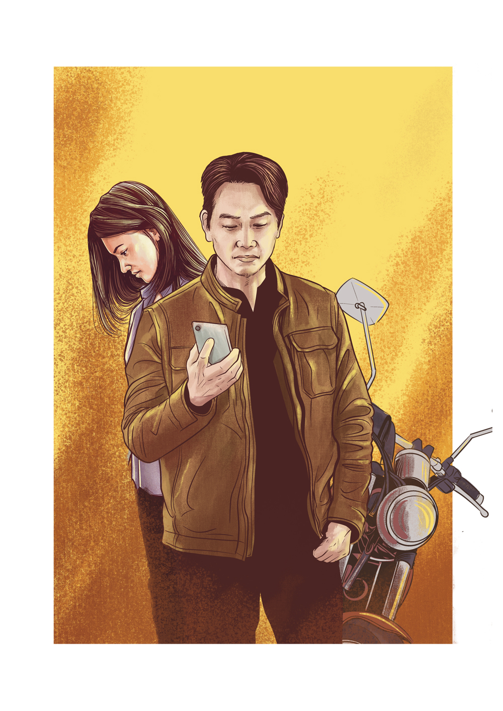 Ilustrasi Cerpen Pekik Takbir Malam Hari Raya.