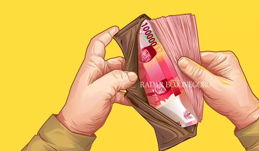 Ilustrasi uang.