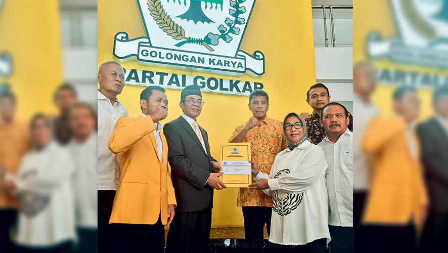 TERIMA REKOM: DPD Golkar Blora menerima rekom dari DPP terkait Pilkada 2024