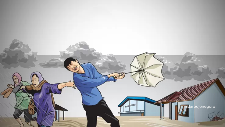 Dorong Desa Tangguh Bencana (IST/RADAR BOJONEGORO)