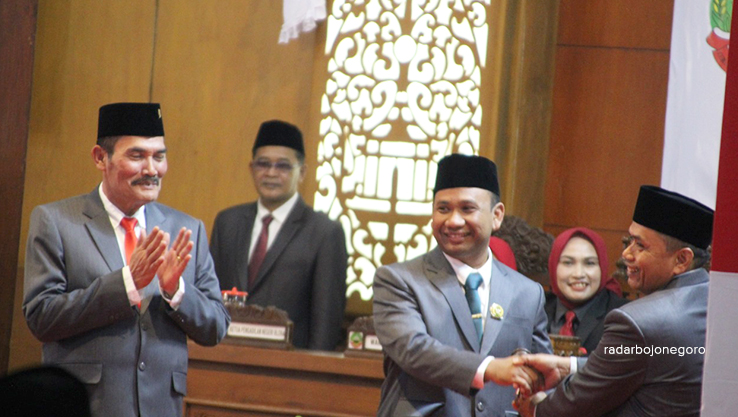 PELANTIKAN: Anggota DPRD Blora periode 2024-2029 mulai bekerja usai dilantik pada akhir Agustus lalu. Kini, proses pembentukan AKD. (ISTIMEWA/RADAR BOJONEGORO)